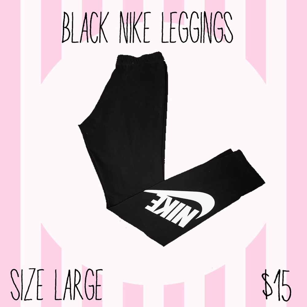 Black Nike leggings